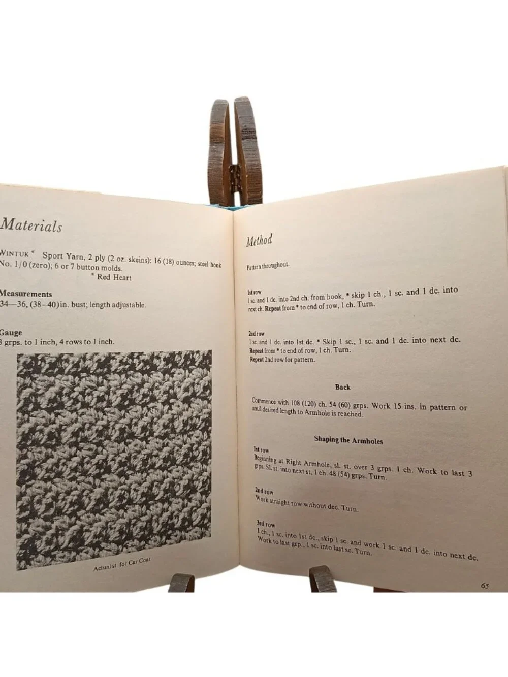 Vintage Book Fashion Crochet by Caroline Horne 1970 Craft Patterns